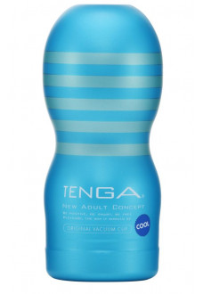 Мастурбатор с охлаждающей смазкой TENGA Original Vacuum Cup Cool