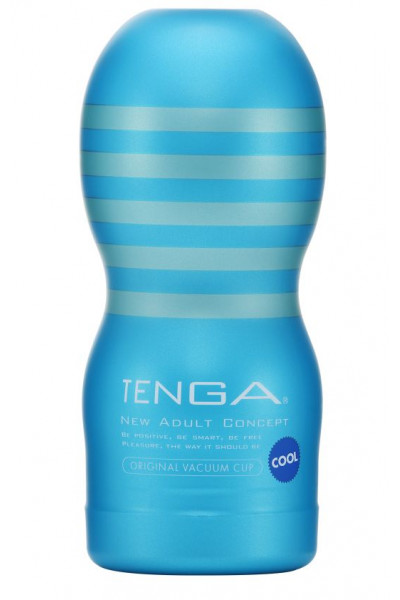 Мастурбатор с охлаждающей смазкой TENGA Original Vacuum Cup Cool