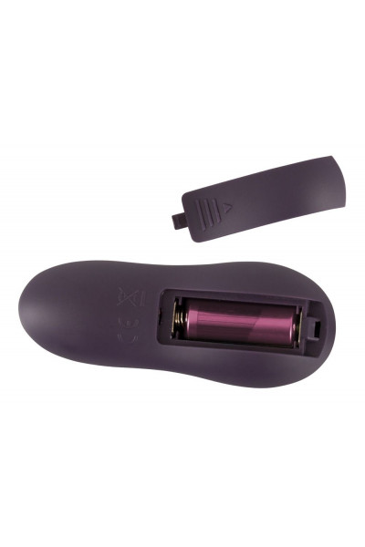 Фиолетовый универсальный вибратор Remote Controlled Couples Vibrator