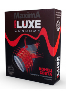 Презерватив LUXE Maxima  Конец света  - 1 шт.