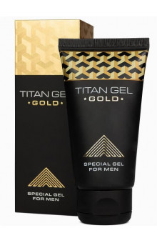 Гель для увеличения члена Titan Gel Gold Tantra - 50 мл.