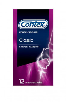 Презервативы CONTEX Classic - 12 шт.