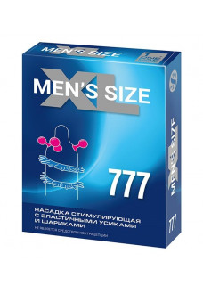 Стимулирующая насадка на пенис MEN SIZE 777