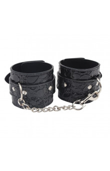 Черные наручники Be good Wrist Cuffs