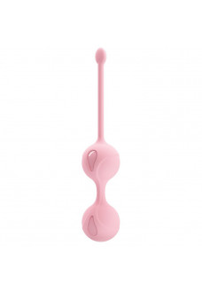 Нежно-розовые вагинальные шарики Kegel Tighten Up I