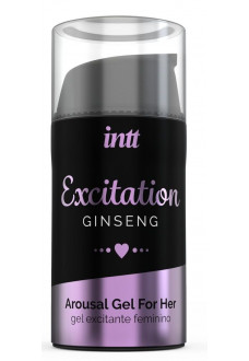 Женский возбуждающий интимный гель Excitation Ginseng - 15 мл.