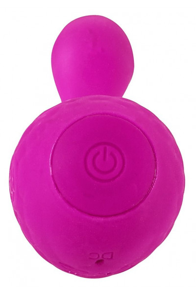 Лиловый вибратор-кролик Super Soft Silicone Rabbit Vibrator - 17,7 см.