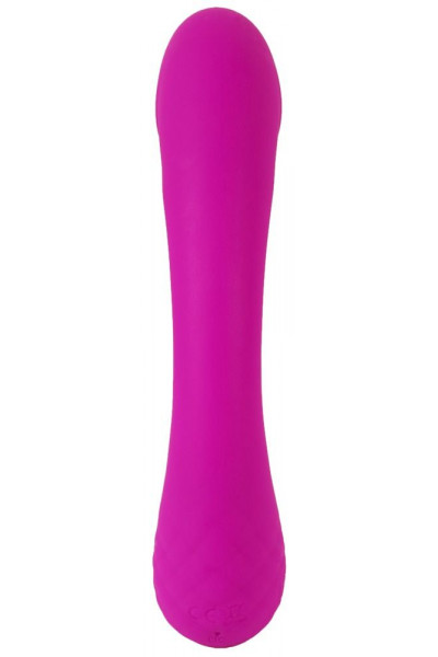 Лиловый вибратор-кролик Super Soft Silicone Rabbit Vibrator - 17,7 см.