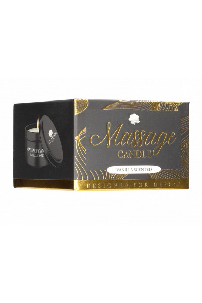 Массажная свеча с ароматом ванили Massage Candle Vanilla Scented - 100 гр.