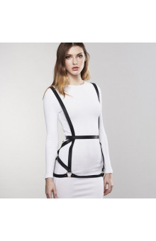 Чёрная упряжь ARROW DRESS HARNESS