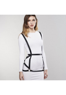 Чёрная упряжь ARROW DRESS HARNESS