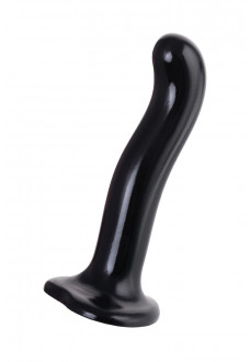 Черный стимулятор для пар P G-Spot Dildo Size XL - 19,8 см.