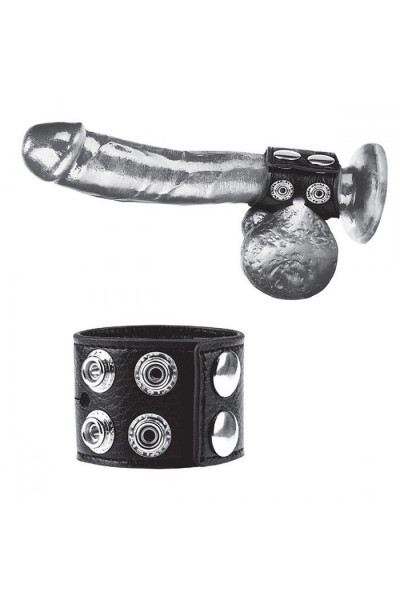 Ремень на член и мошонку 1.5  Cock Ring With Ball Strap