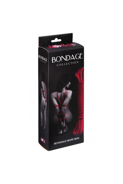 Красная веревка Bondage Collection Red - 9 м.