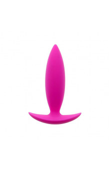 Малая розовая анальная пробка BOOTYFUL ANAL PLUG XTRA SMALL PINK - 9 см. 