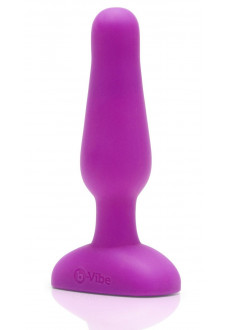 Анальная вибропробка NOVICE REMOTE CONTROL PLUG FUCHSIA - 10,2 см.