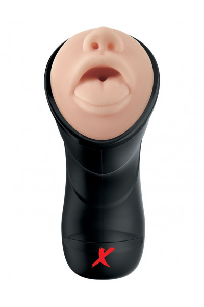 Мастурбатор-ротик Deep Throat Vibrating Stroker