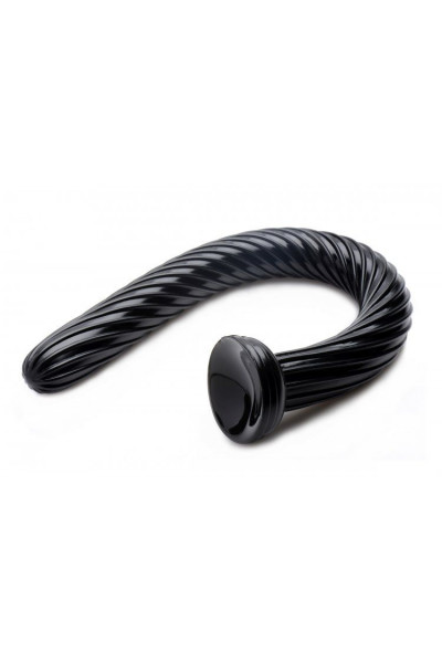 Большой анальный стимулятор-змея Hosed 19 Inch Spiral Anal Snake - 50,8 см.