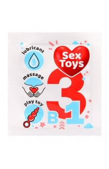 Гель-лубрикант на водной основе Sex Toys - 4 гр.