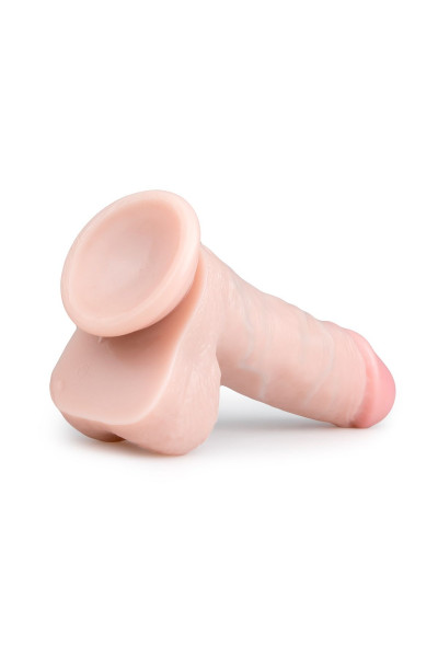 Телесный фаллоимитатор Realistic Dildo - 17,5 см.