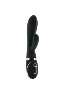 Черный вибратор-кролик Dual Stim Rabbit Vibrator