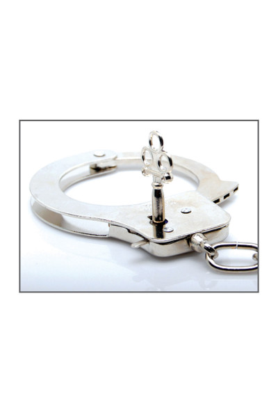 Металлические наручники Metal Handcuffs с ключиками