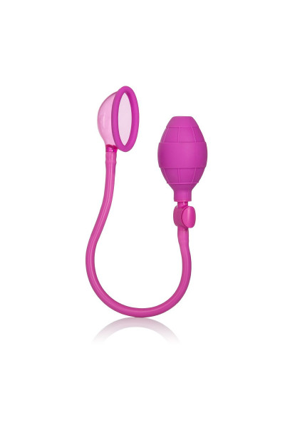 Розовая помпа для клитора Mini Silicone Clitoral Pump