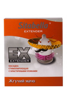 Стимулирующая насадка Sitabella Extender  Жгучий мачо 