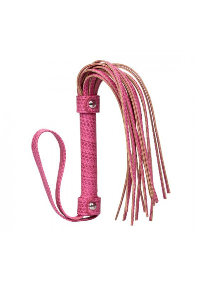 Розовая плеть Tickle Me Pink Flogger - 45,7 см.