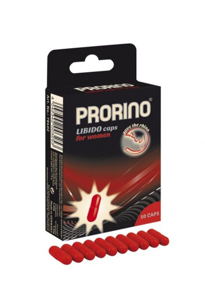 БАД для женщин ero black line PRORINO Libido Caps - 10 капсул