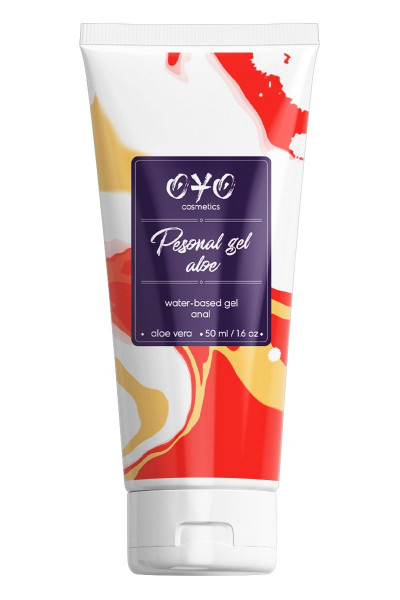 Анальная смазка на водной основе OYO Personal Gel Aloe - 50 мл.