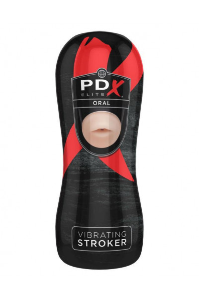 Мастурбатор-ротик Vibrating Oral Stroker