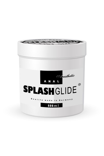 Анальный гель-лубрикант на водной основе SPLASHGLIDE ANAL ANESTHETIC FIST SIZE - 600 мл.