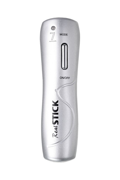 Телесный реалистичный вибратор RealStick Elite Vibro - 18 см.