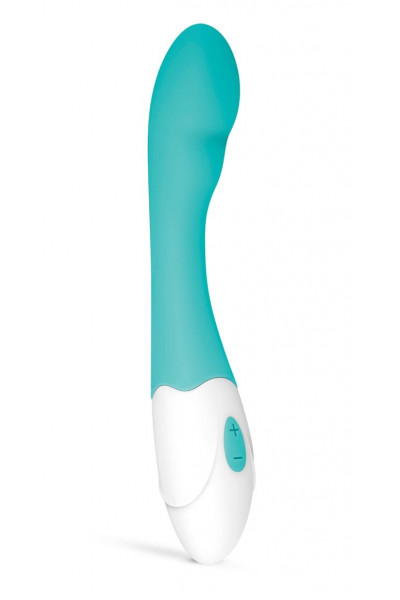 Зеленый вибратор для G-стимуляции Tate G-Spot Vibrator - 20 см.