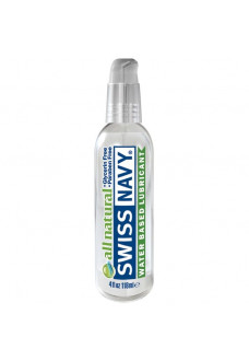 Гипоаллергенный лубрикант Swiss Navy All Natural Water Base Lubricant - 118 мл.