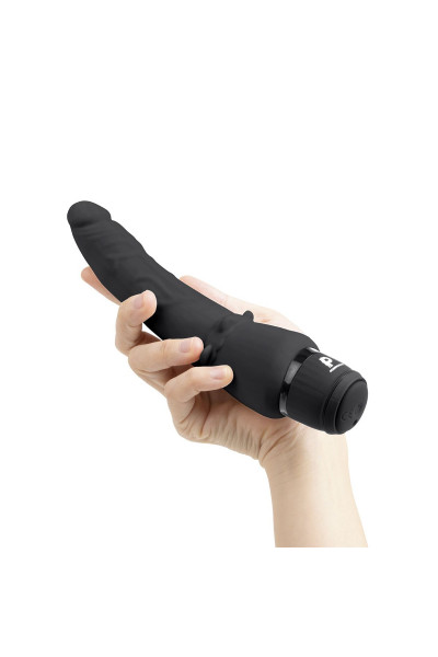 Черный анальный вибратор 7  Slim Anal Realistic Vibrator - 20 см.