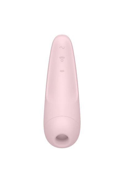 Розовый вакуум-волновой стимулятор Satisfyer Curvy 2+