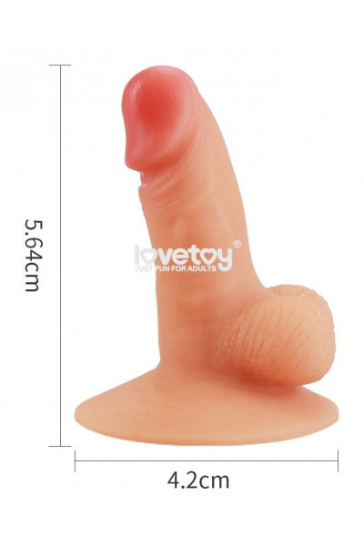 Телесный пенис-сувенир Universal Pecker Stand Holder