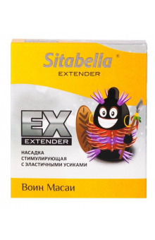 Стимулирующая насадка Sitabella Extender  Воин Масаи 