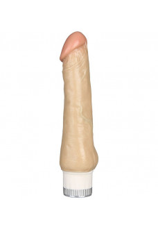 Реалистичный мультискоростной вибратор REALSTUFF 7INCH VIBRATOR - 17,8 см.