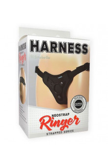 Чёрные трусики HARNESS Ringer - размер M-XL