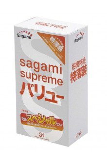 Ультратонкие презервативы Sagami Xtreme Superthin - 24 шт.